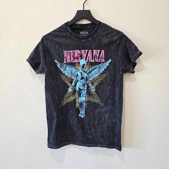 NIRVANA Tops - Nwot Nirvana Band Tee